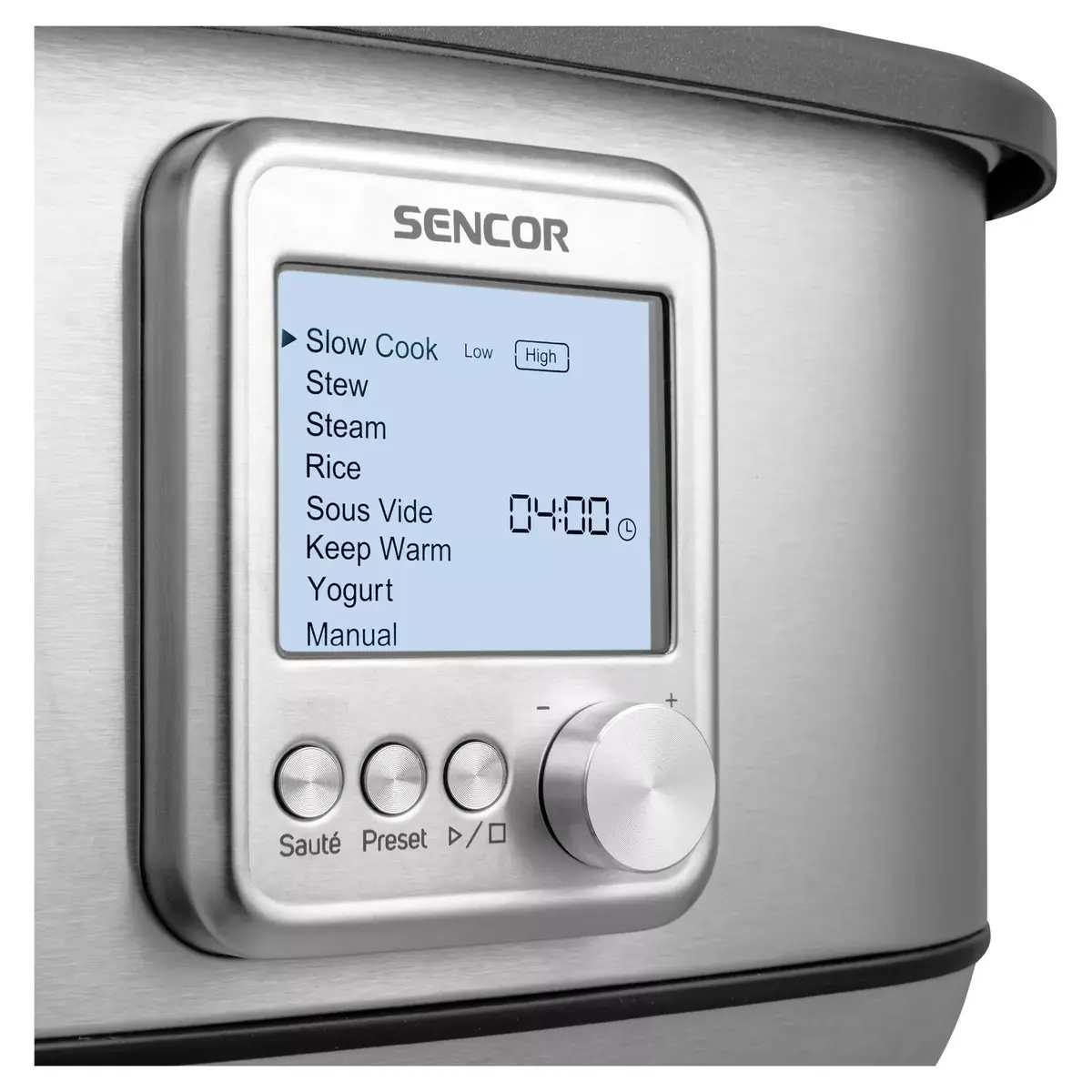 SENCOR SPR7200SS медленноварка 5,5 л программируемая Photo 2