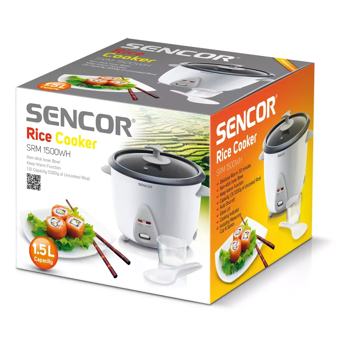 Рисоварка SENCOR SRM 1500WH Photo 2