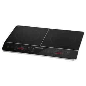 Индукционная плитка ProfiCook PC-DKI 1067, 2 зоны, сенсорное управление, 3500 Вт, чёрная