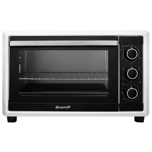 Mini oven BRANDT FC21MUW — countertop 21 L capacity, 1200 W, multifunction convection and grill