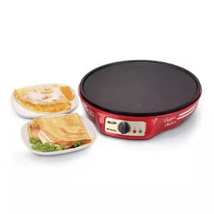 Ariete 183 plāno pankūku panna 1 pankūka (-s) 1000 W Melns, Sarkans