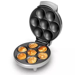 Kūciņu veidotājs Trebs 99260 — 7 formas, 700 W, sudrabots, nepiedegošais pārklājums, maksim. 230°C