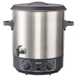 Preserving boiler SENCOR SPP2200SS 2200W stainless steel, 27 L, 31.1 cm rack, thermostat 30–100°C