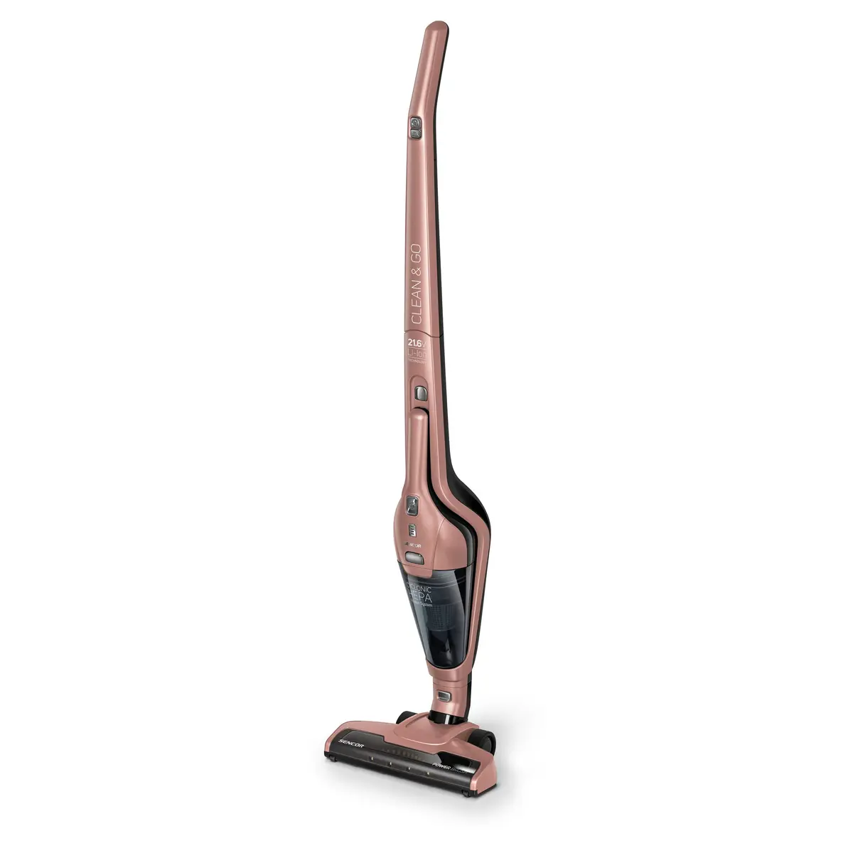 Bezvadu putekļsūcējs Sencor SVC0605RS 3in1, motorizētā