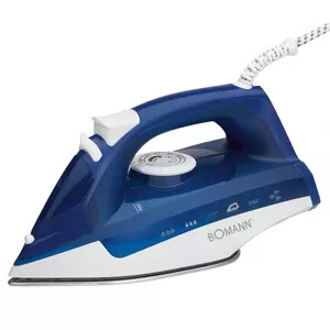 Bomann 660041 iron Dry & Steam iron Blue, White