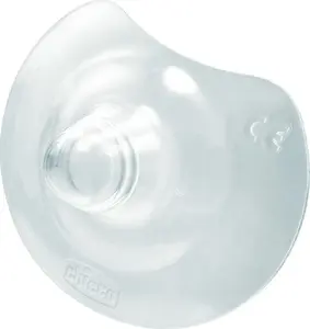 Silikona aizsarguzlikas knupītim, CHICCO, mazas (S‑M), 2 gab.