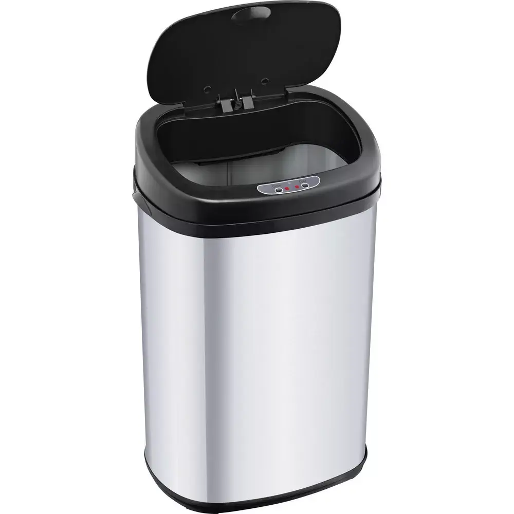 LAMART LT8022 touchless stainless steel dust bin Photo 2