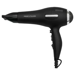 Фен Profi-Care PCHT3017 2200 Вт, ионизация, 3 температуры, 2 скорости, холодный воздух, чёрный