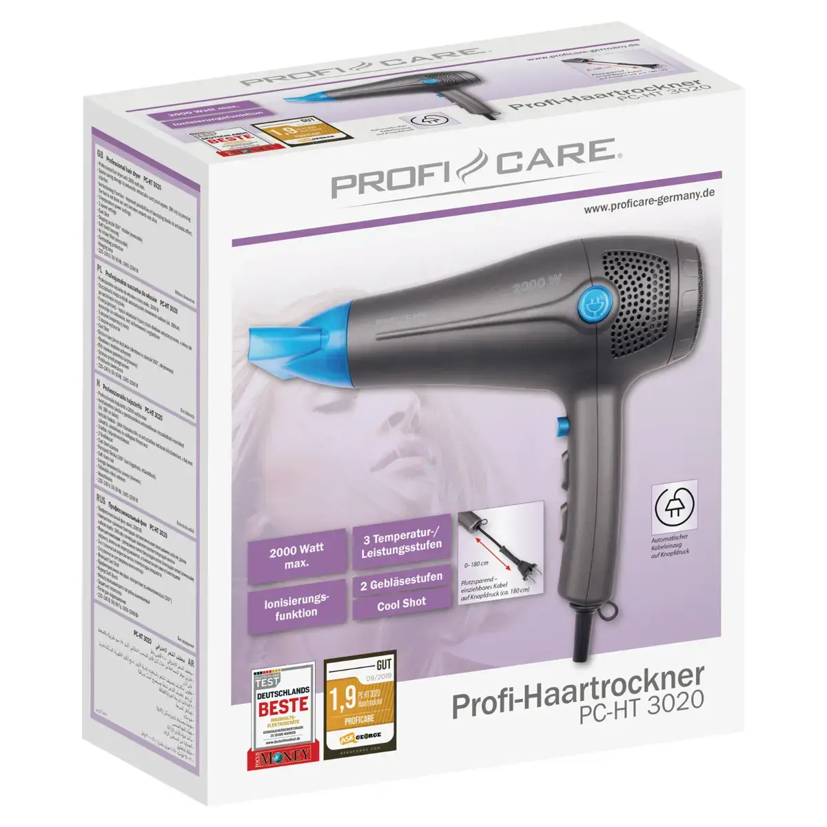 Fēns Profi-Care PC-HT 3020 Photo 4