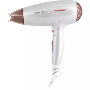 Fēns SENCOR SHD 7200GD — 2000 W, jonizācija, 3 siltuma līmeņi, 2 ātrumi, aukstais pūtiens, difuzors