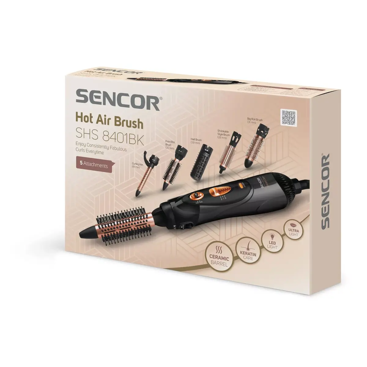 SENCOR SHS 8401BK karstā gaisa suka 1000 W Photo 9
