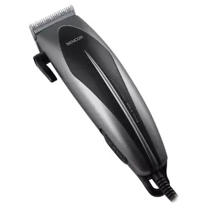 Машинка для стрижки SENCOR SHP 320SL — чёрная, длина стрижки 3 мм–12 мм, 7 Вт, сеть 230 В
