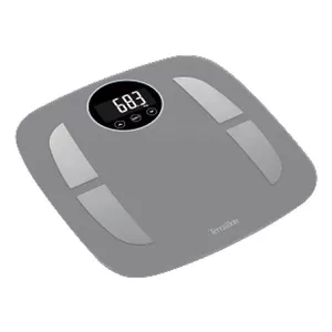 Электронные напольные весы Terraillon Power Fit Grey — анализатор состава тела, до 160 кг, шаг 100 г