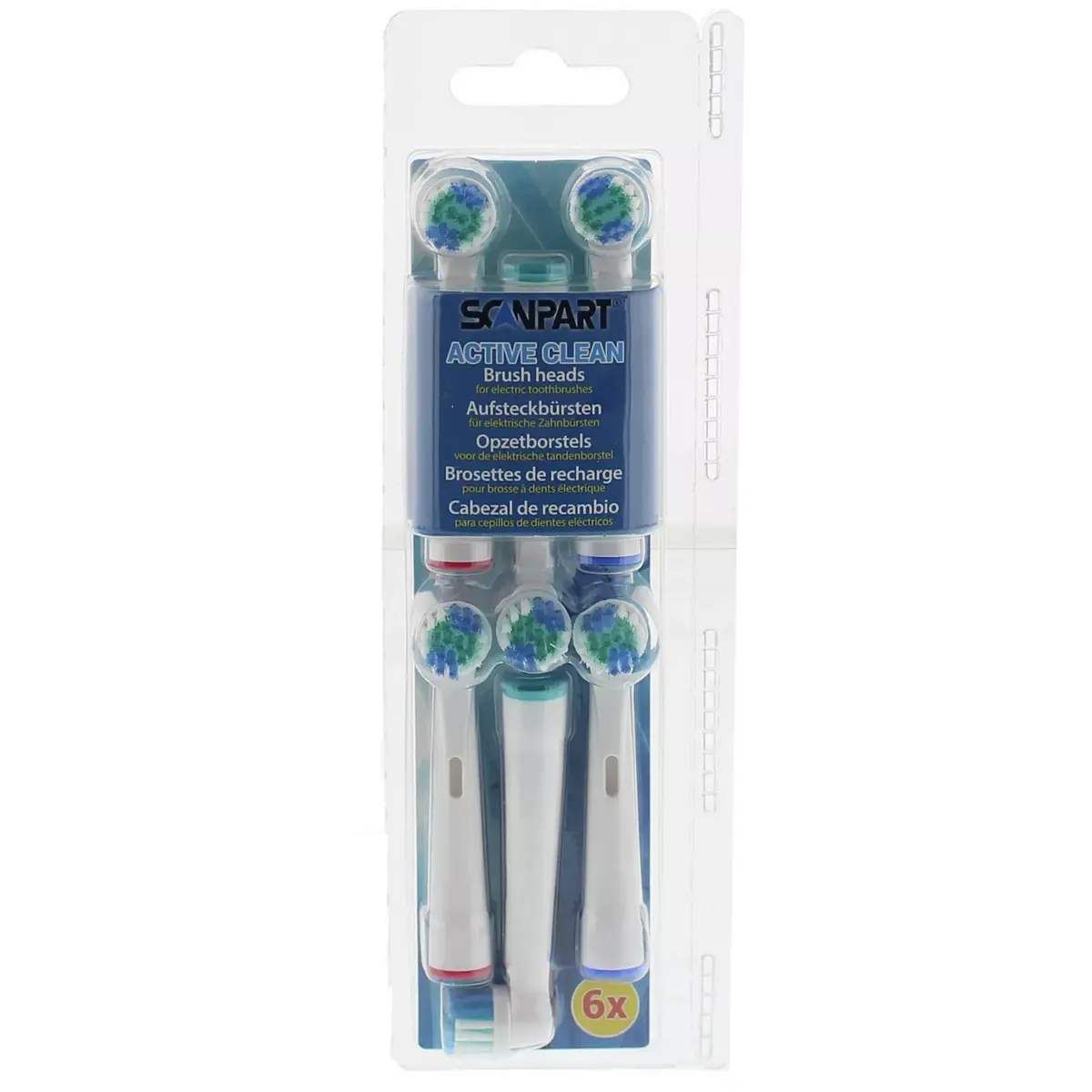 SCANPART EB20 насадки для щётки 6 шт Photo 4