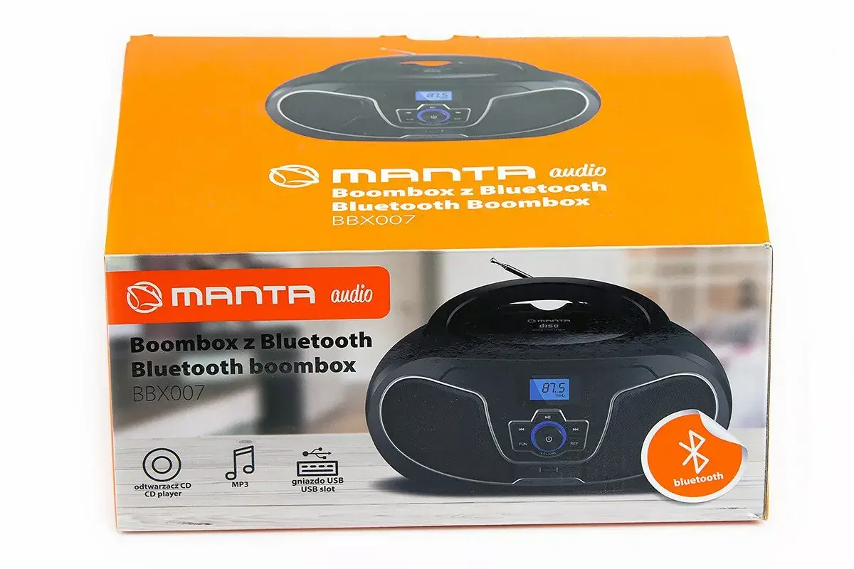 MANTA BBX007 portable boombox Photo 6