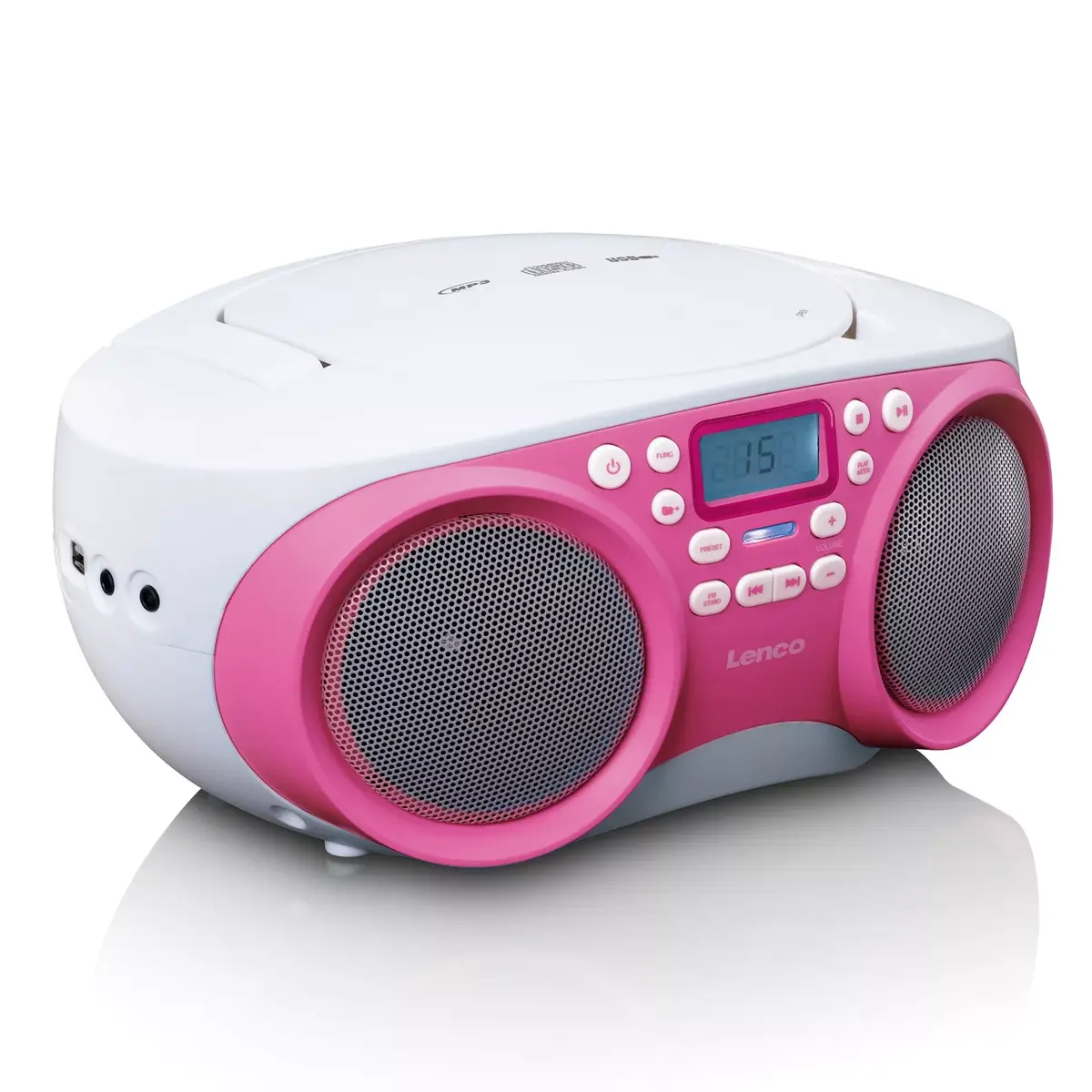 Lenco SCD-301 portable radio and CD/MP3 player Photo 2