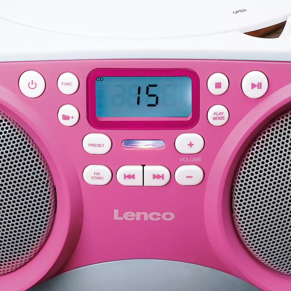 Lenco SCD-301 portable radio and CD/MP3 player Photo 3
