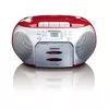 Lenco SCD-420 Portable CD Player with Radio and Cassette Photo 2