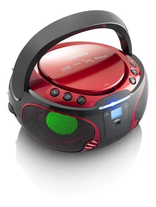 Lenco SCD-550 портативный FM CD‑проигрыватель Photo 2