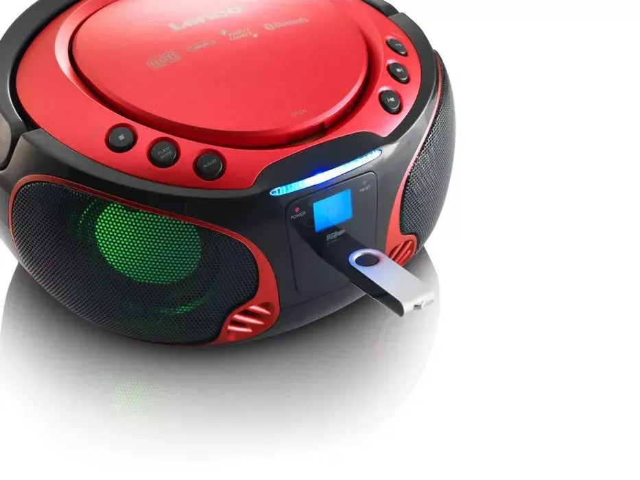 Lenco SCD-550 портативный FM CD‑проигрыватель Photo 3