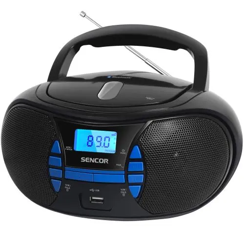 SENCOR SPT 2700BK boombox — CD Bluetooth MP3 Photo 2