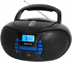 Portable boombox SENCOR SPT 2700BK — CD player, Bluetooth, MP3 playback