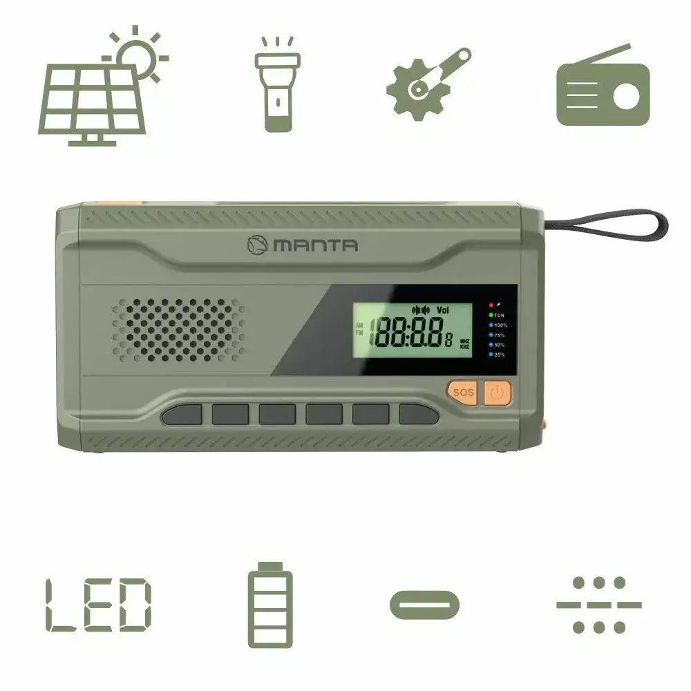 MANTA RDI401G portable FM radio Photo 2