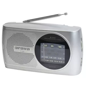 Orava T-120 S radio Portable Analog Silver