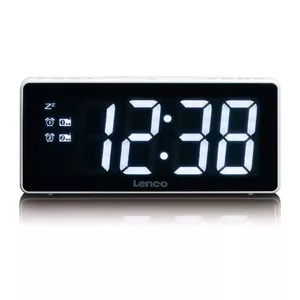 Lenco CR-30 Clock Analog White