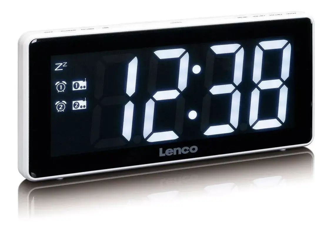 Lenco CR-30 часы-радио — аналоговый FM, ЖК Photo 3