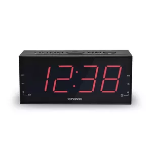 Orava RBD-611 radio Clock Black