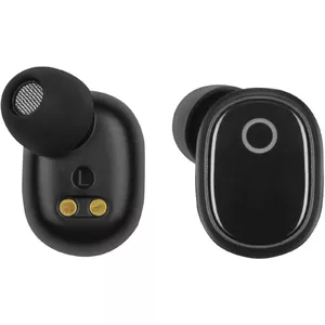 Austiņas SENCOR SEP520BTBK TWS bezvadu, Ø10 mm skaļruņu vienības, Bluetooth 5.0, 50 mAh austiņas + 2200 mAh uzlādes futrālis