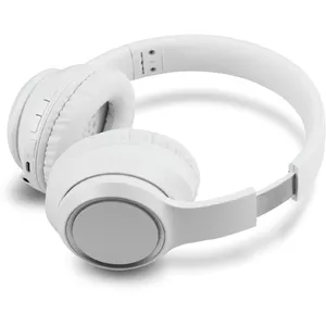 Pāri ausīm bezvadu austiņas SENCOR SEP 710BT WH — Ø40 mm skaļruņi, Bluetooth 5.0, 30 h darbības laiks, 207 g