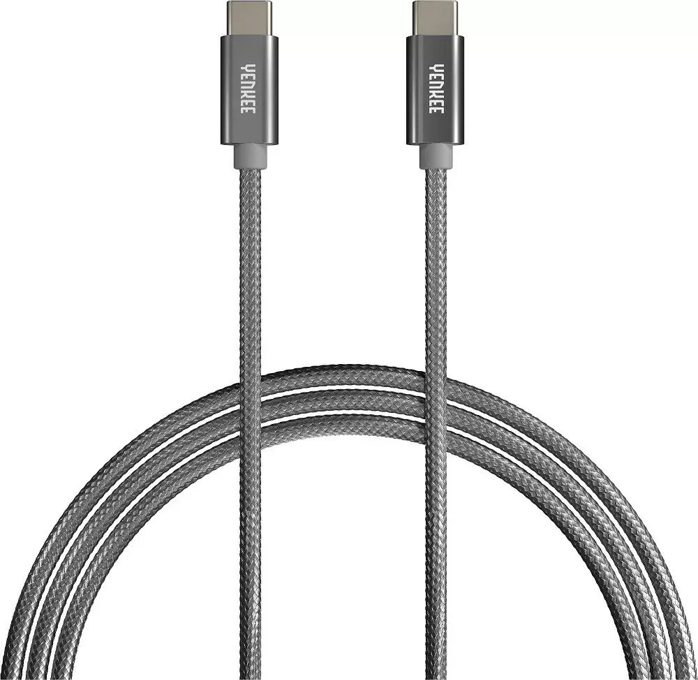 USB‑C кабель YENKEE YCUC102SR 2 м, 60 Вт Photo 2