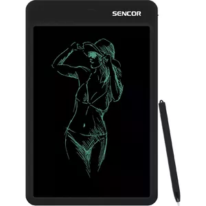 Цифровой ЖК-планшет для письма и рисования 10" Sencor SXP030BK
