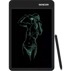 Digital LCD writing and drawing tablet 14" Sencor SXP040BK