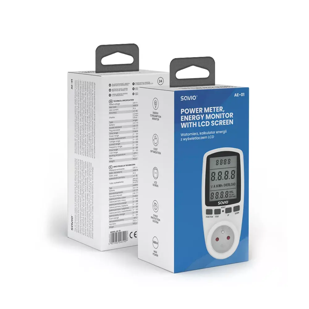 wattmeter Savio AE-01 Photo 7