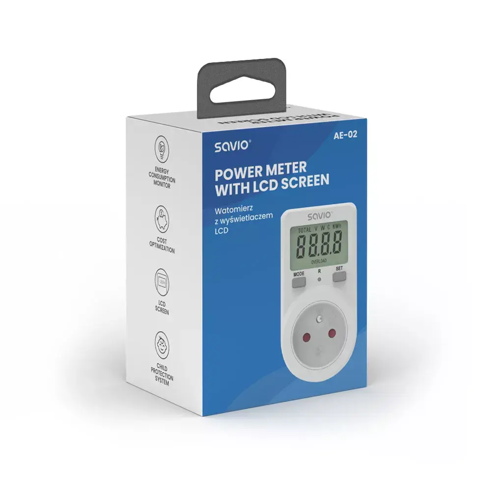 Savio AE-02 wattmeter Photo 7