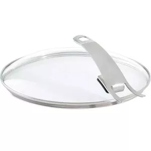 Stikla vāks Fissler 185-000-26-200 26 cm katliem — karstumizturīgs cepeškrāsns stikls, 18/10 nerūsējošā tērauda rokturis, Ø 26 cm