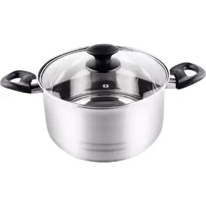 Lamart LTB2212 saucepan 4.6 L Round Silver
