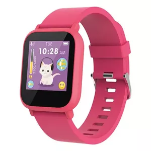Цифровые часы с сенсорным экраном MaXlife MXSW-200 Розовые