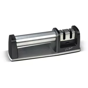 Точилка для ножей LAMART LT2148 — ручная настольная модель для прямых лезвий кухонных ножей
