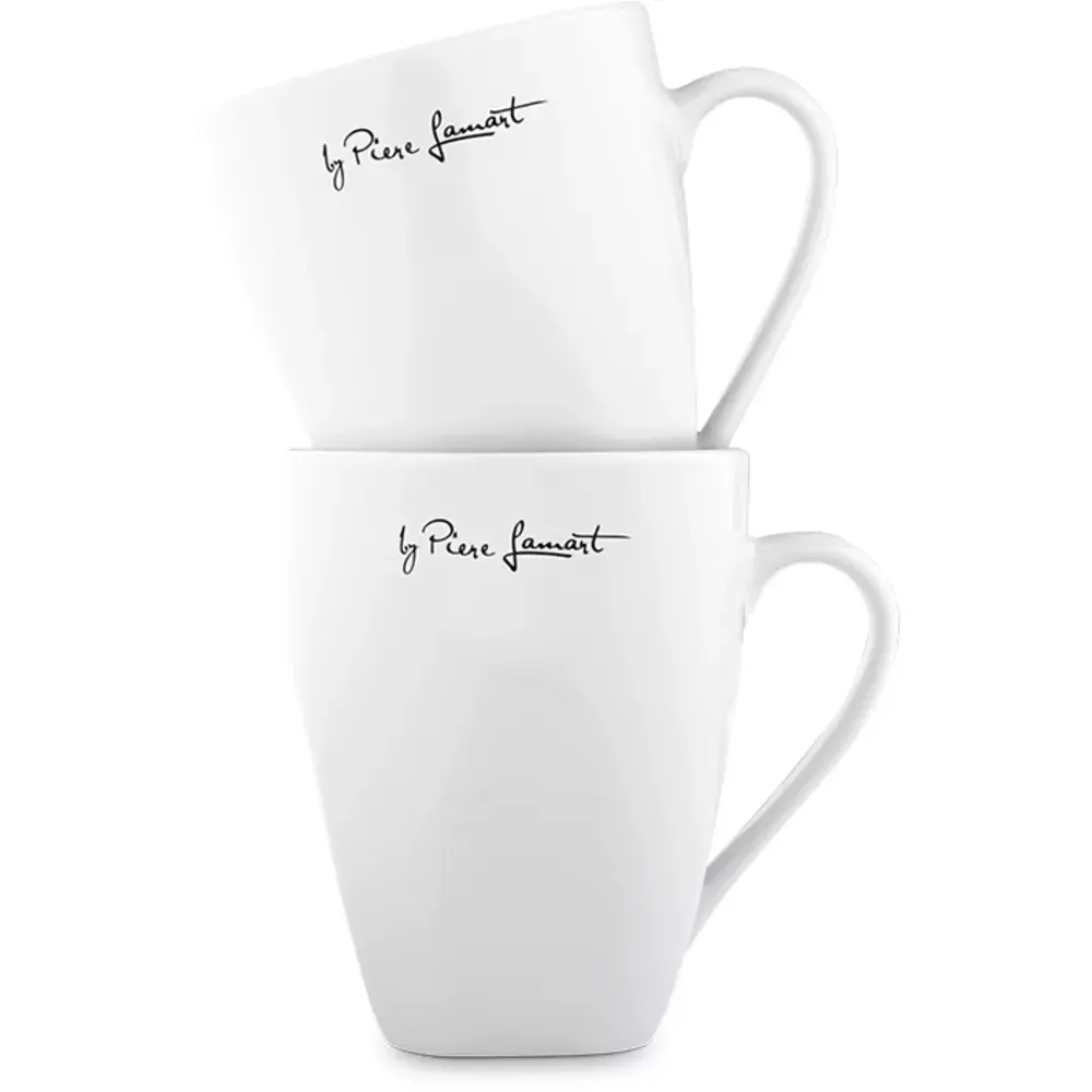 Cup LAMART LT9015 porcelain 350 ml — 2 pcs Photo 2