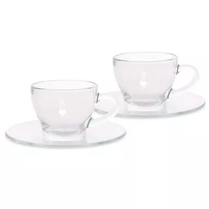 Glass Espresso Cups Bialetti Set 2 pcs