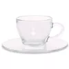 Glass cups & saucers set BIALETTI DCRAST0007 Photo 2