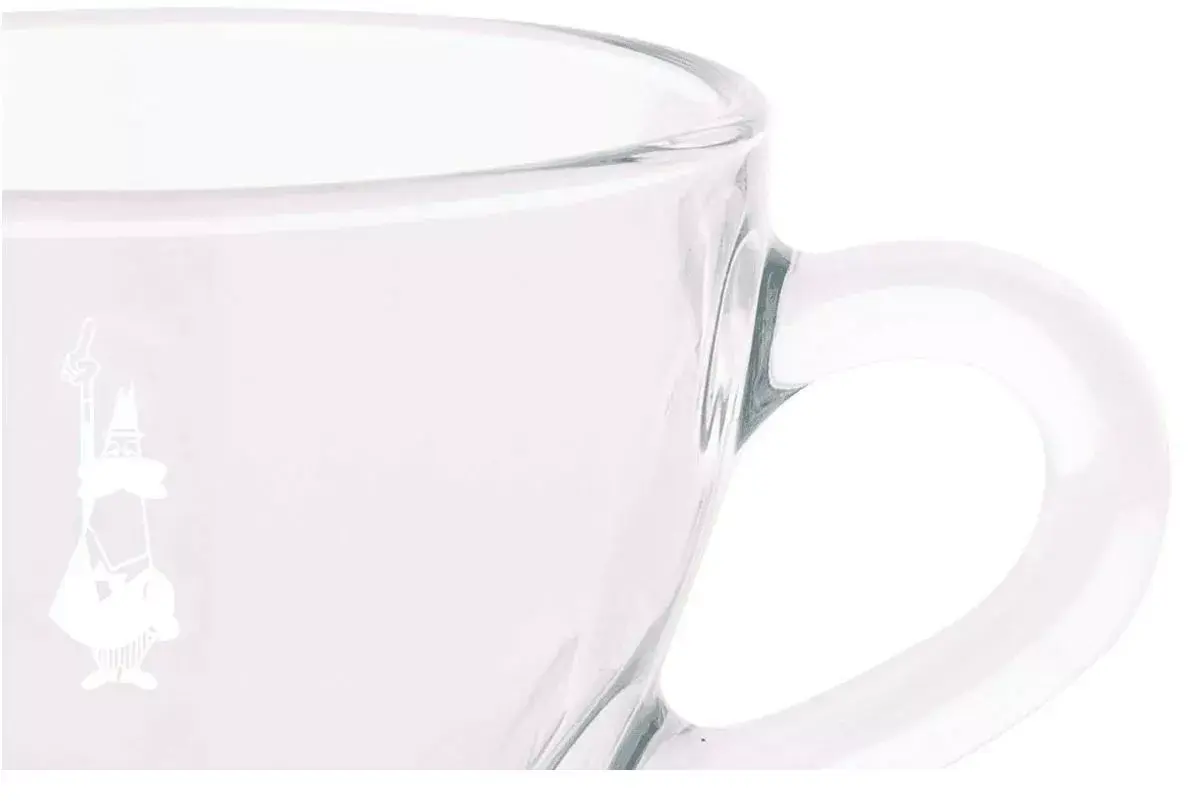 Glass cups & saucers set BIALETTI DCRAST0007 Photo 3