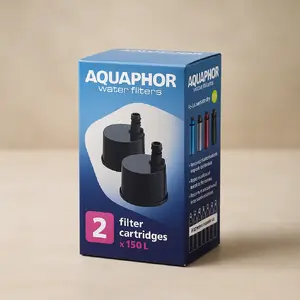 Ūdens filtra patrons Aquaphor CITYF rezerves, 2 gab., 150 l resurss katram
