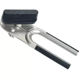 Can opener LAMART LT2071 — mechanical, depth 170 mm, black zinc construction