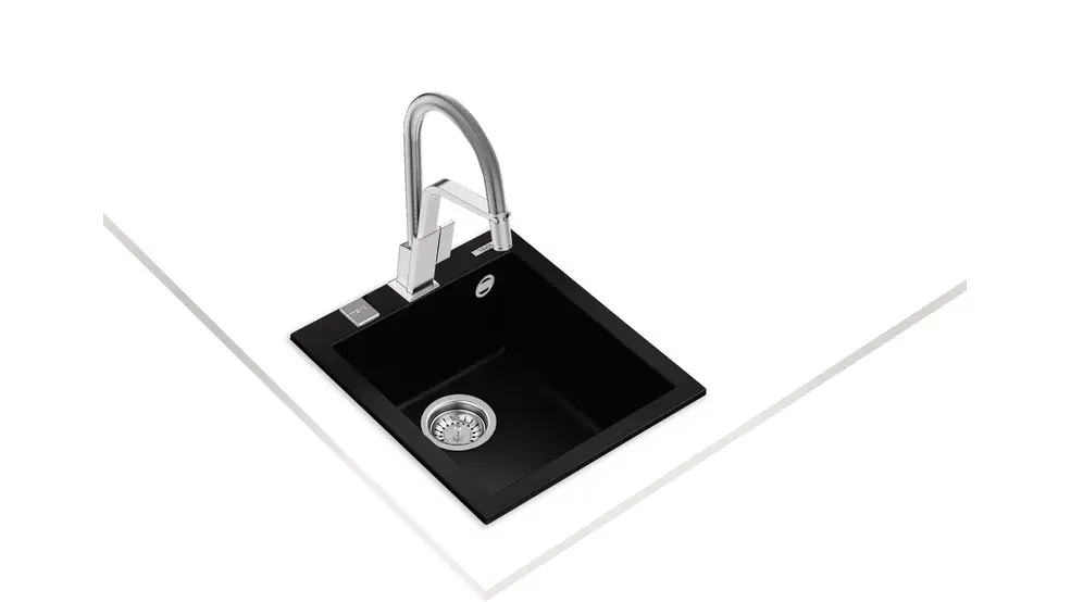 Sink TEKA Forsquare 34.40TG black Photo 2