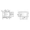 Kitchen sink TEKA Astral 45B-TG model 40143526 Photo 2
